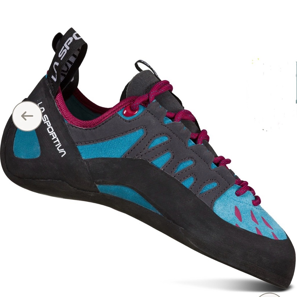 size 40/ 7.5 women’s tarantulace la sportive climbing shoes